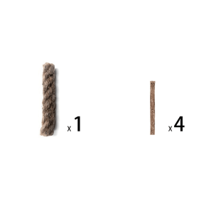Wax Rope Wick; Waxed Cord; Auxiliary Combustion Rope Herb Wick; Camping Accessories Wax Rope Wick; Waxed Cord; Auxiliary Combustion Rope Herb Wick; Camping Accessories