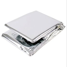 Windproof Emergency Thermal Blanket; Waterproof Survive First Aid Kit For Outdoor Camping Hiking; 130*210 Windproof Emergency Thermal Blanket; Waterproof Survive First Aid Kit For Outdoor Camping Hiking; 130*210